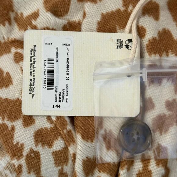 A.N.A. A New Approach Brown-Beige Drop Shoulder Cardigan Sweater, NWT! Size XXL - Picture 5 of 8